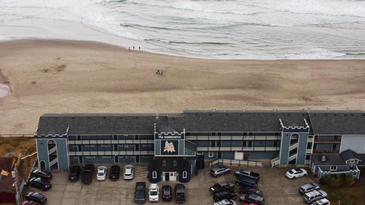 Sandcastle Beachfront Motel Lincoln City Exterior foto